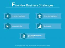 5 new business challenges