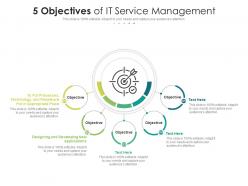 5 Objectives Of IT Service Management