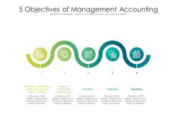 5 objectives of management accounting