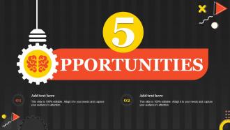 5 Opportunities Ppt Slides Background Images