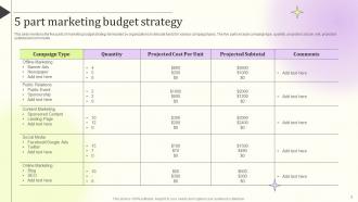 5 Part Strategy Powerpoint Ppt Template Bundles