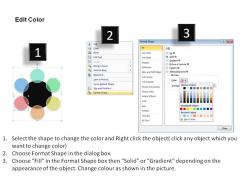 5 performance sectors slides diagrams templates powerpoint info graphics