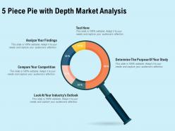 5 piece pie with depth market analysis