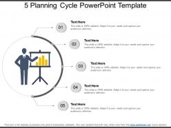 5 planning cycle powerpoint template