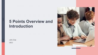 5 Points Overview And Introduction PPT Slides ACP 5 Points Overview And Introduction PPT Slides ACP