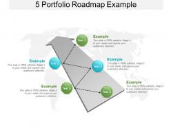 5 portfolio roadmap example