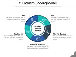 5 problem solving model powerpoint ideas