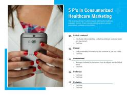 5 ps in consumerized healthcare marketing