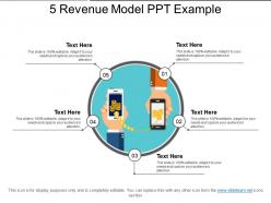 5 revenue model ppt example