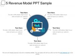 5 revenue model ppt sample
