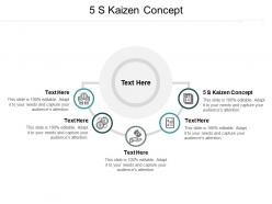 5 s kaizen concept ppt powerpoint presentation show slide portrait cpb