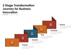 5 stage transformation journey for business innovation