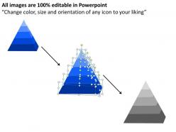 39902878 style layered pyramid 5 piece powerpoint presentation diagram infographic slide