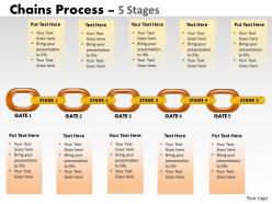 78638408 style variety 1 chains 5 piece powerpoint presentation diagram infographic slide