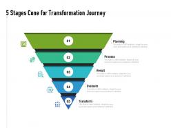 5 stages cone for transformation journey