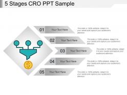 5 stages cro ppt sample