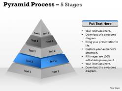 5 stages triangle design for sales