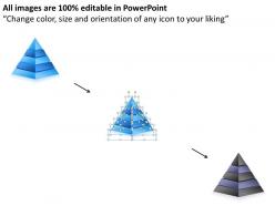 5540769 style layered pyramid 5 piece powerpoint presentation diagram infographic slide