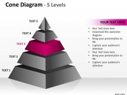 3418055 style layered pyramid 5 piece powerpoint presentation diagram infographic slide