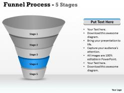19142293 style layered funnel 5 piece powerpoint presentation diagram infographic slide