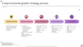 5 Step Horizontal Growth Strategy Process
