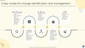 5 Step Model For Change Identification And Management