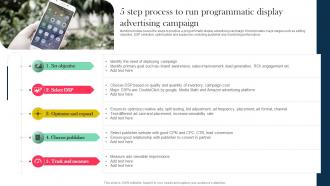 5 Step Process To Run Programmatic Display Advertising Campaign MKT SS V