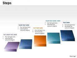 32377233 style layered stairs 5 piece powerpoint presentation diagram infographic slide