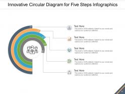 5 Steps Infographics Growth Strategy Business Success Process