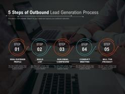 5 steps of outbound lead generation process