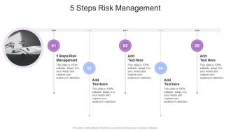 5 Steps Risk Management In Powerpoint And Google Slides Cpb
