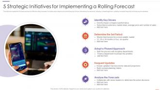 5 Strategic Initiatives For Implementing A Rolling Forecast
