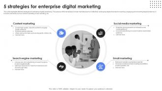 5 Strategies For Enterprise Digital Marketing