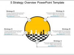 5 Strategy Overview Powerpoint Template