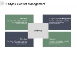 5_styles_conflict_management_ppt_powerpoint_presentation_infographics_graphic_images_cpb_Slide01