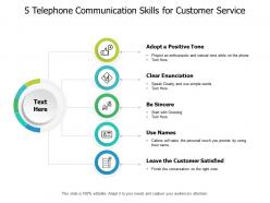 5 telephone communication skills