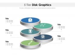 5 tier disk graphics
