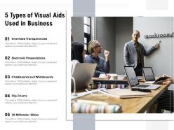 5 types of visual aids used in business