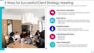 5 ways for successful client strategy meeting