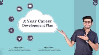 5 Year Career Development Plan Ppt File Backgrounds