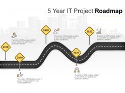 5 year it project roadmap