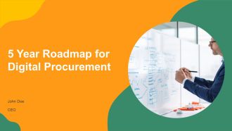 5 Year Roadmap For Digital Procurement PPT Structure AT