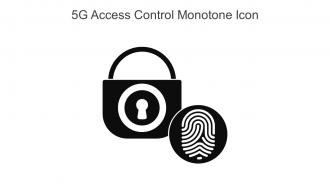 5G Access Control Monotone Icon In Powerpoint Pptx Png And Editable Eps Format