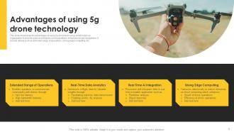5G Drone Powerpoint Ppt Template Bundles Customizable Adaptable