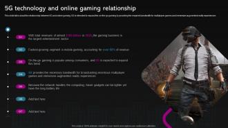 5g Feature Over 4g 5g Technology And Online Gaming Relationship