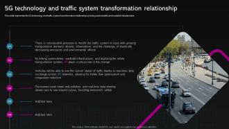 5g Feature Over 4g 5g Technology And Traffic System Transformation Relationship