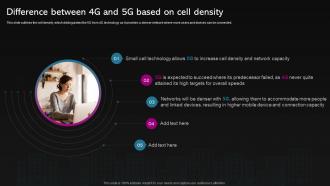 5g Feature Over 4g Difference Between 4g And 5g Based On Cell Density