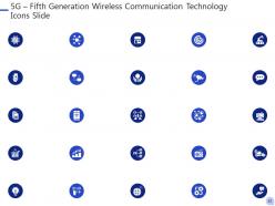 5g fifth generation wireless communication technology powerpoint presentation slides