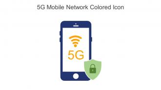 5G Mobile Network Colored Icon In Powerpoint Pptx Png And Editable Eps Format
