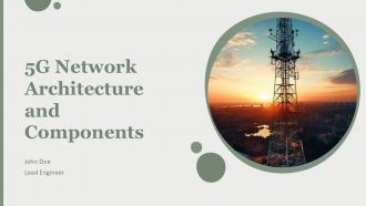 5G Network Architecture And Components PPT Template AT